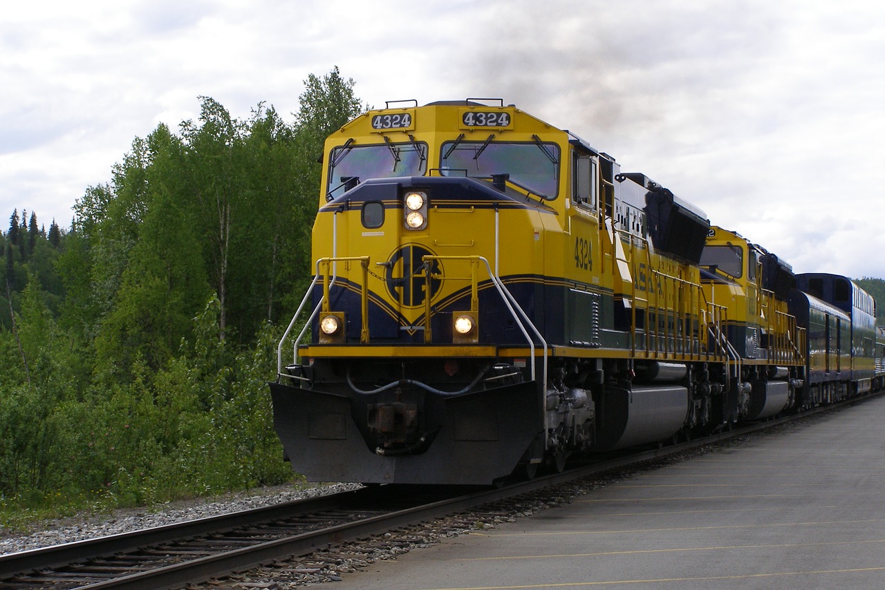 Image - alaska railroad locomotive