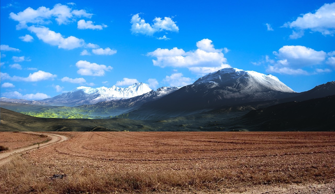 Image - sky cloud azure mountains