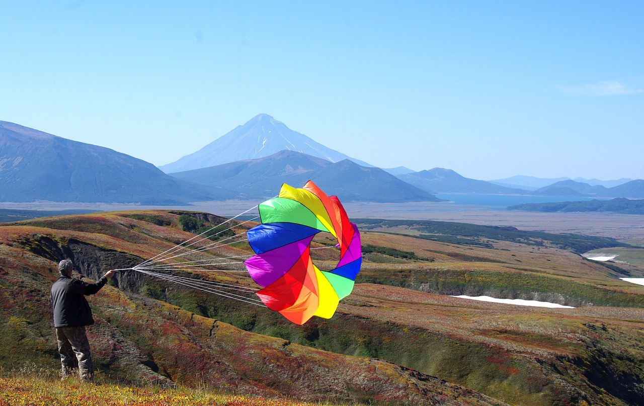 Image - kite mountain plateau volcano