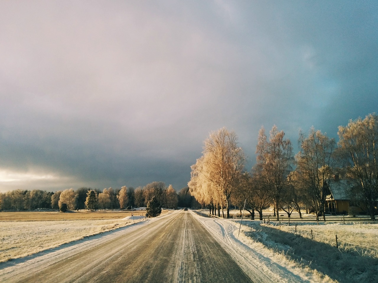 Image - highway sky the scenery