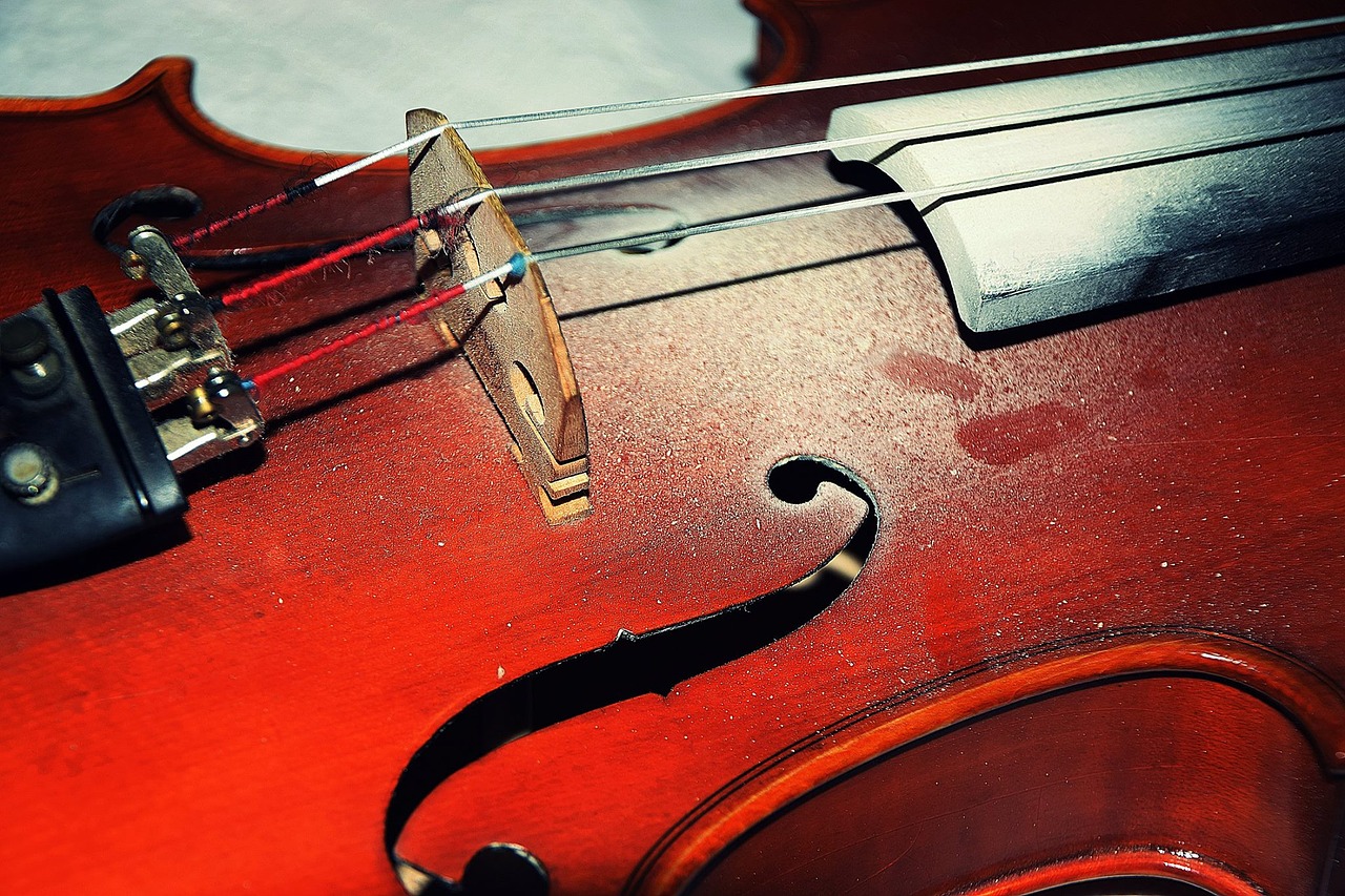 Image - old violin string violin