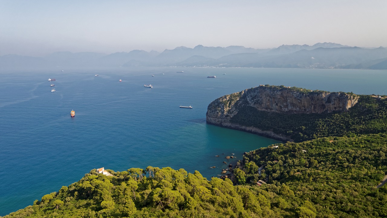 Image - bejaia algerie mediterranean blue