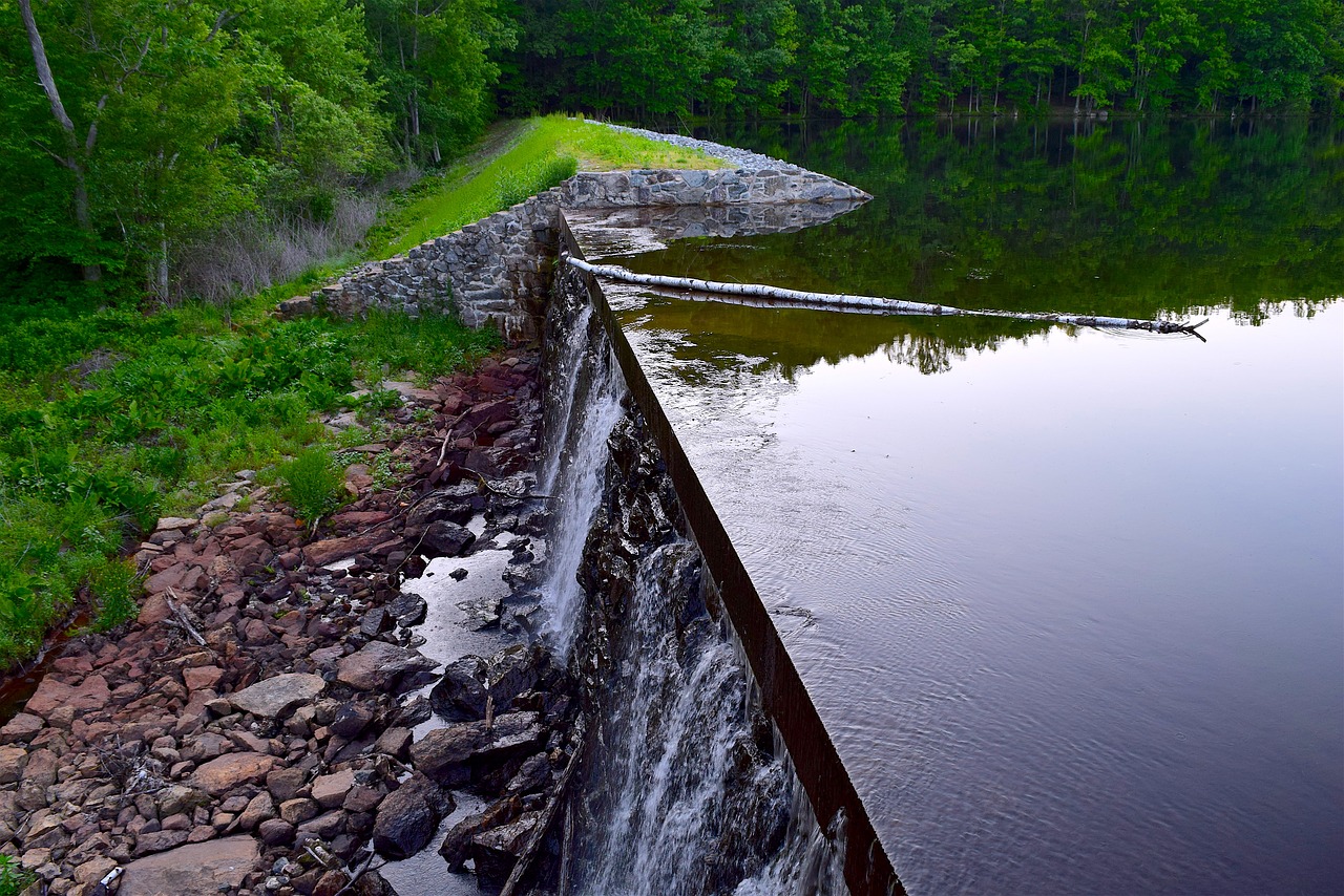 Image - waterfall spray water nature