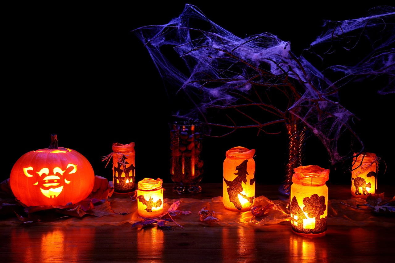 Image - dark decoration fall glow glowing