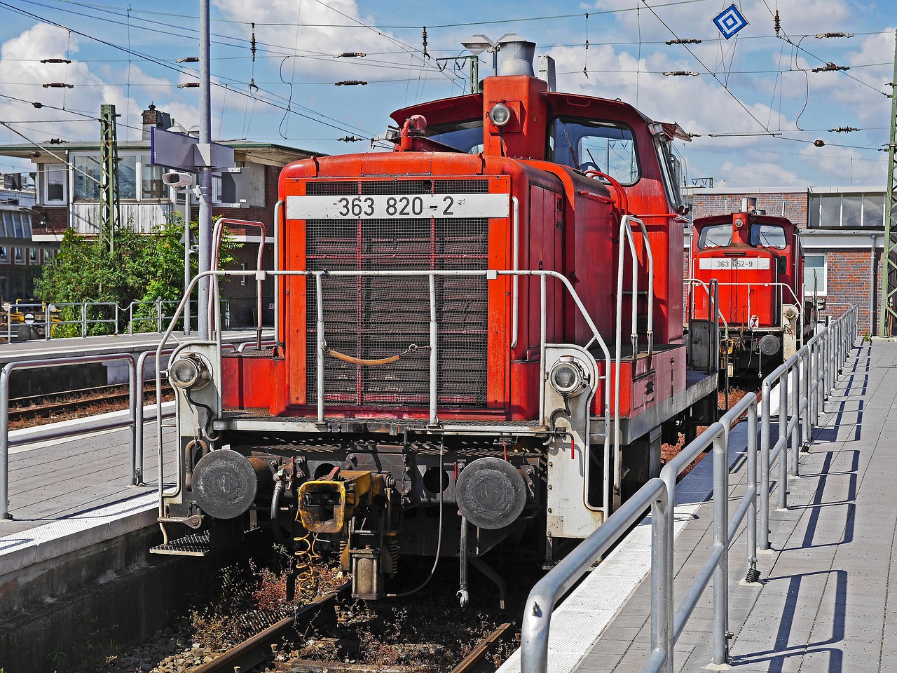 Image - shunting locomotives