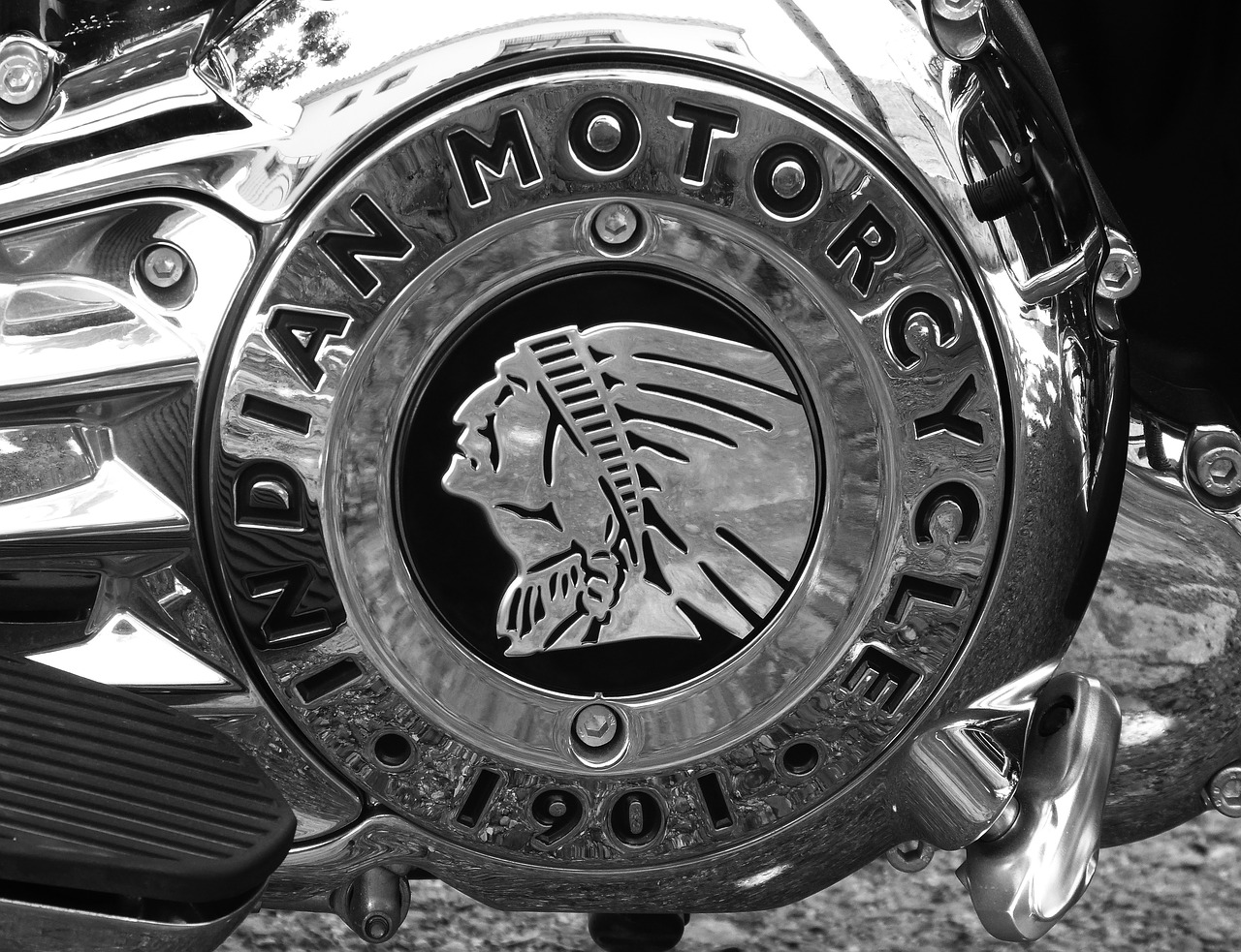 Image - indian classic bike engine recorded