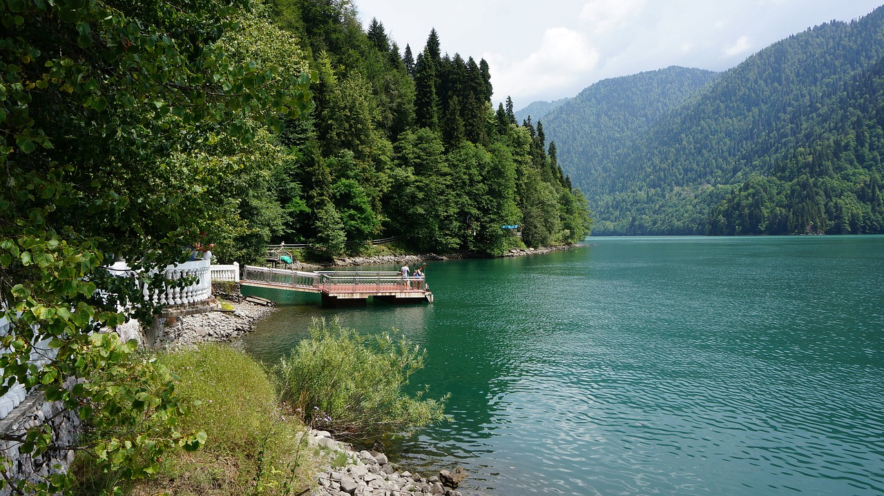 Image - lake ritsa dacha stalin