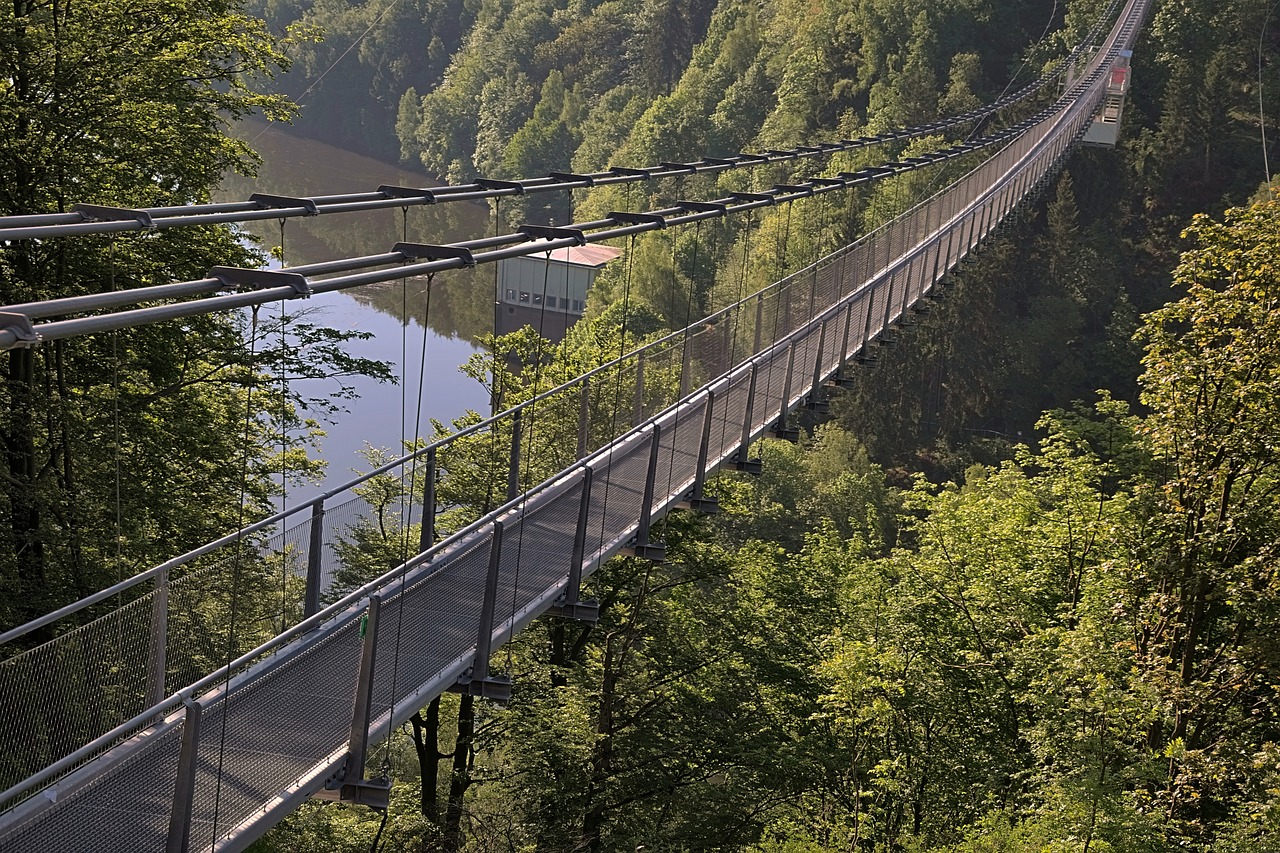 Image - longest pedestrian suspension bridge