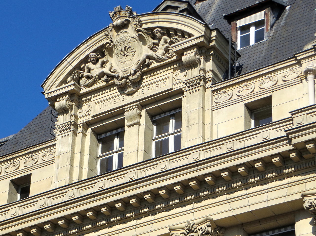 Image - paris sorbonne university pediment