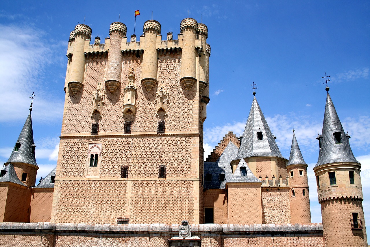 Image - tower segovia spain castle europe