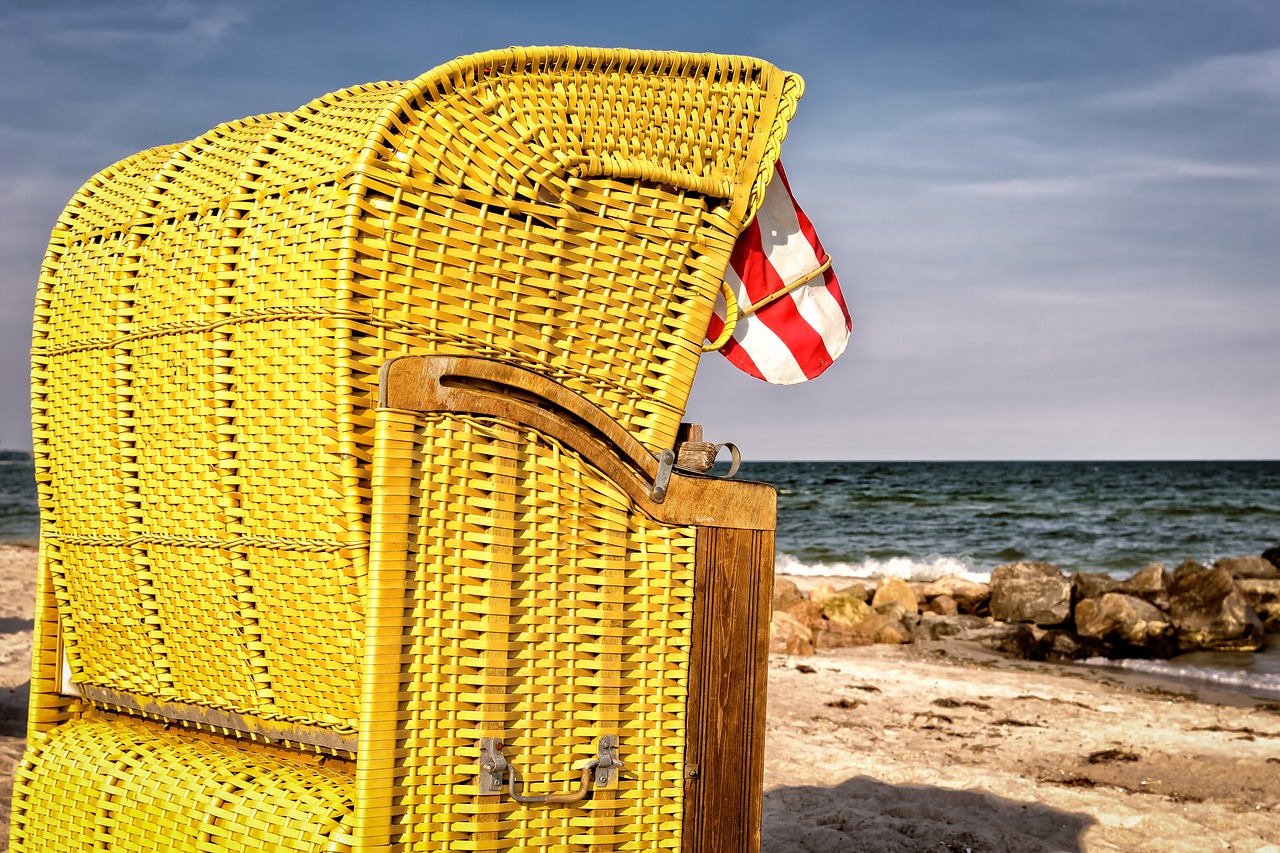 Image - beach chair sun holiday beach sea