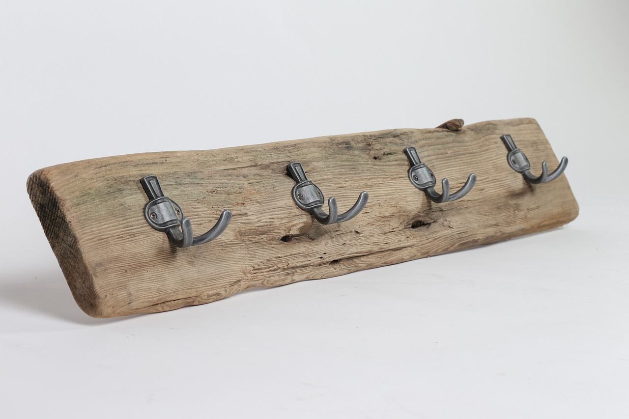 Image - driftwood wood hanger natural