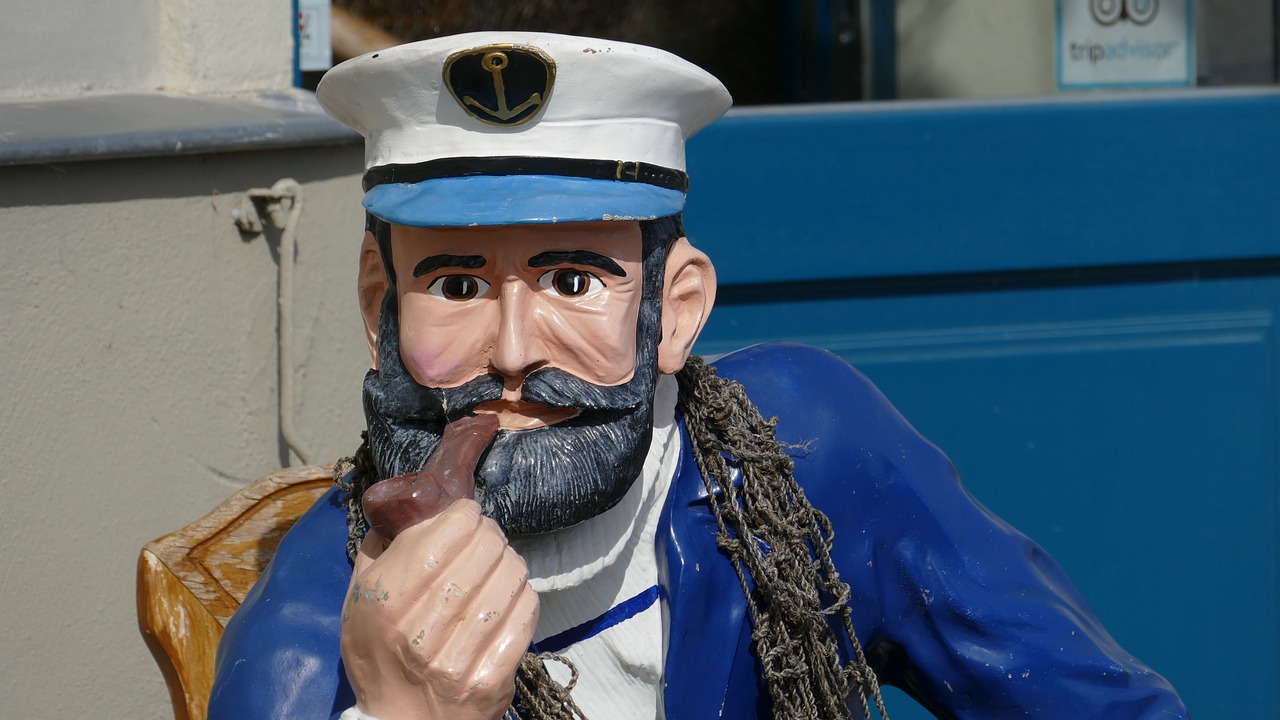 Image - captain figure sailor port man
