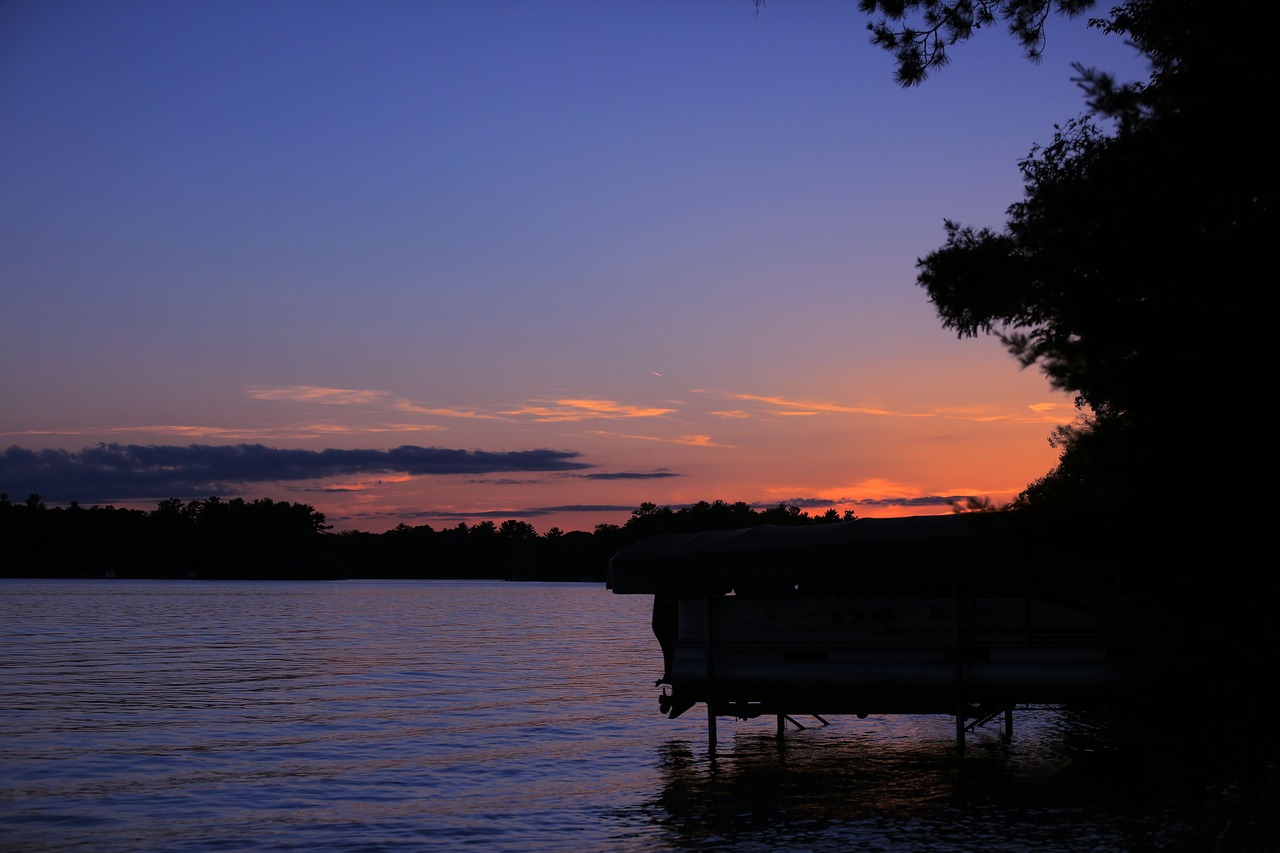 Image - lake chetek sunset