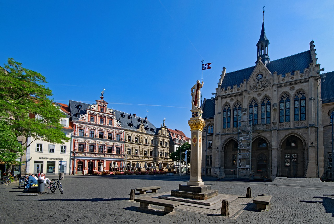 Image - fish market erfurt town hall