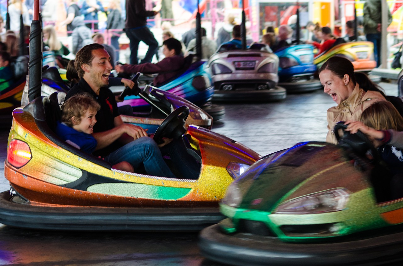 Image - bumper car fair bumper fun