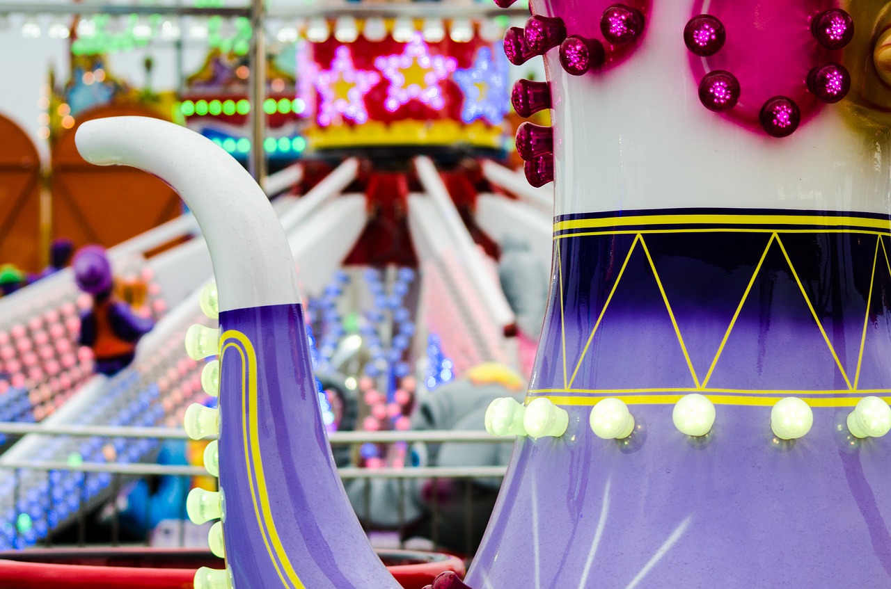 Image - funfair teacups amusement park