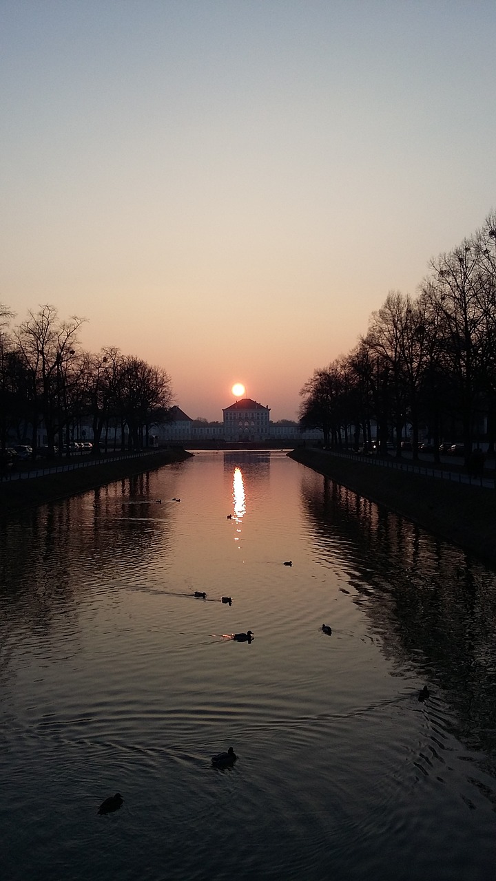 Image - river dusk backlight