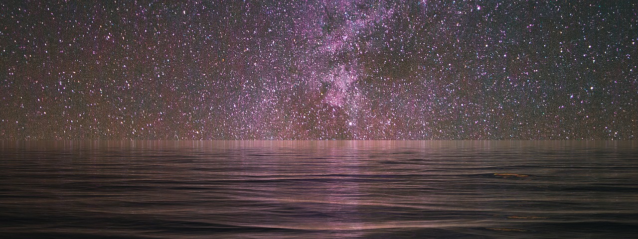 Image - stars water banner header