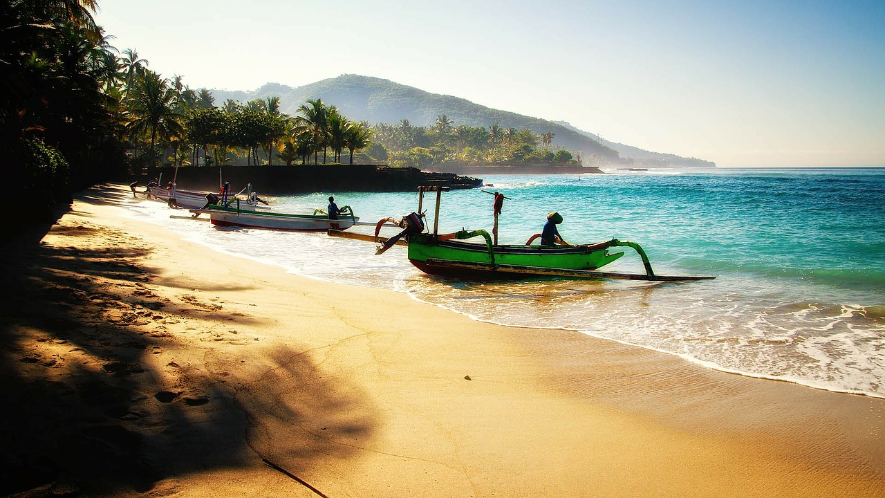 Image - bali beach travel boats holiday