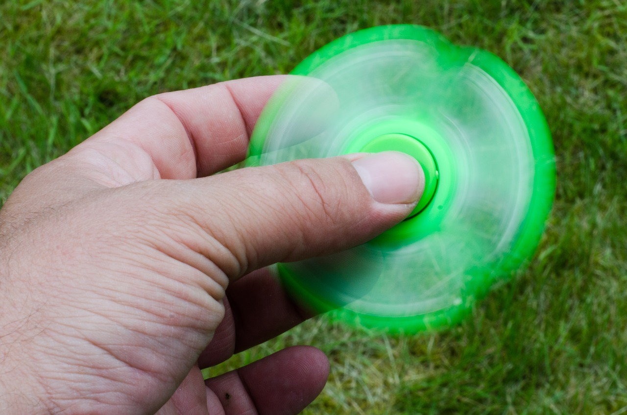 Image - fidget spinner spin play stress