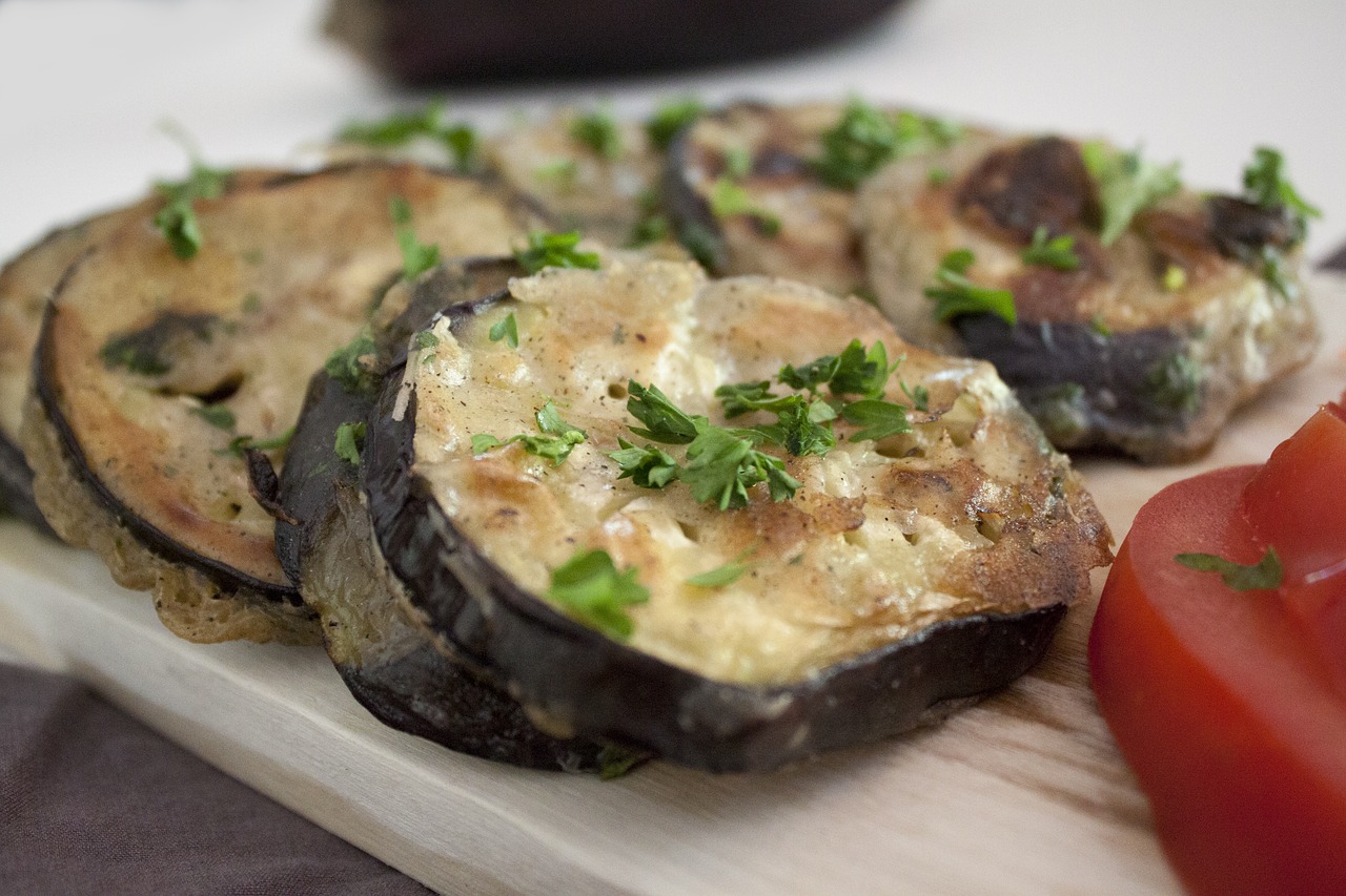 Image - eggplant kitchen tomato parsley