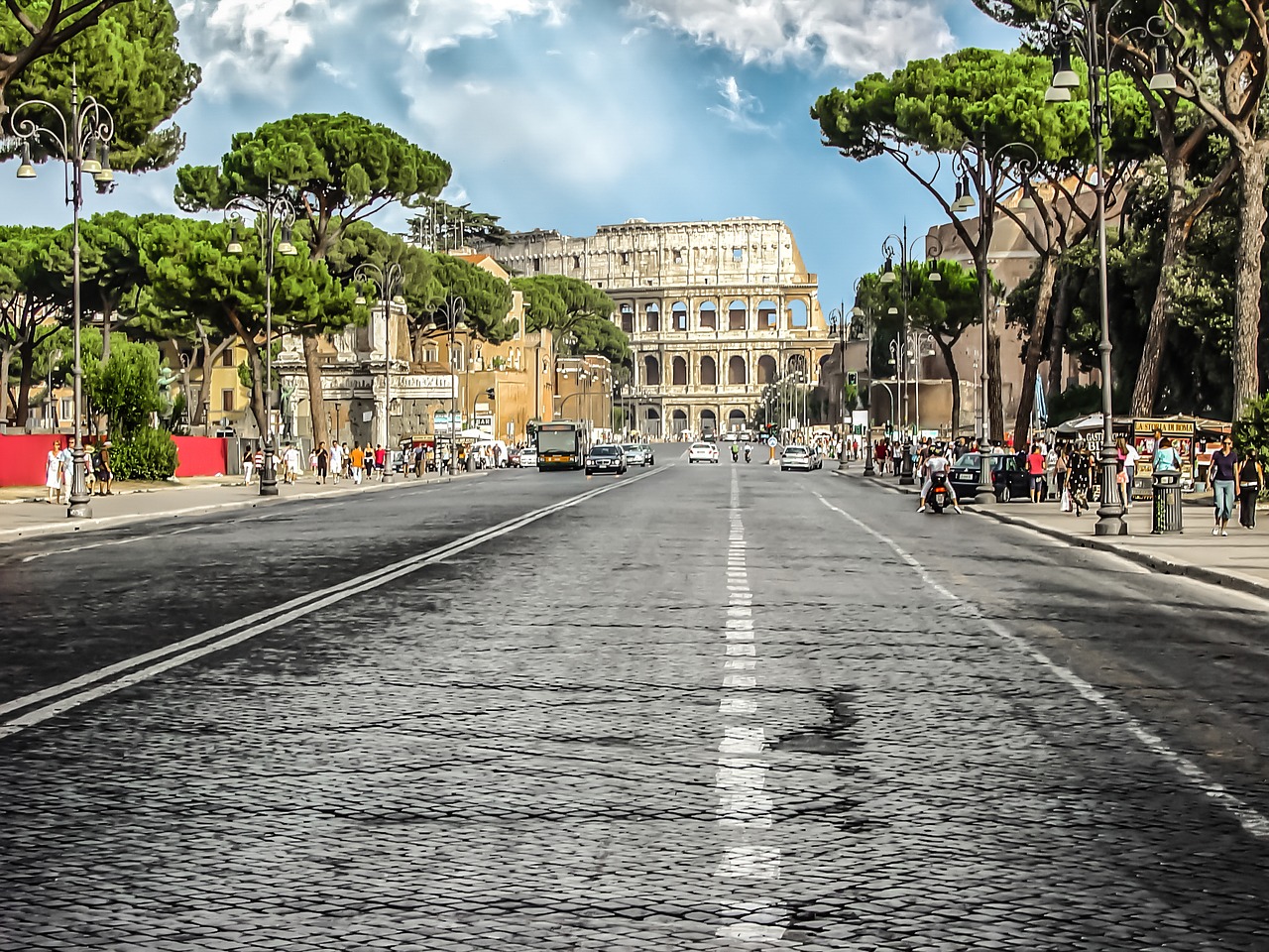 Image - rome italy colosseum landmark