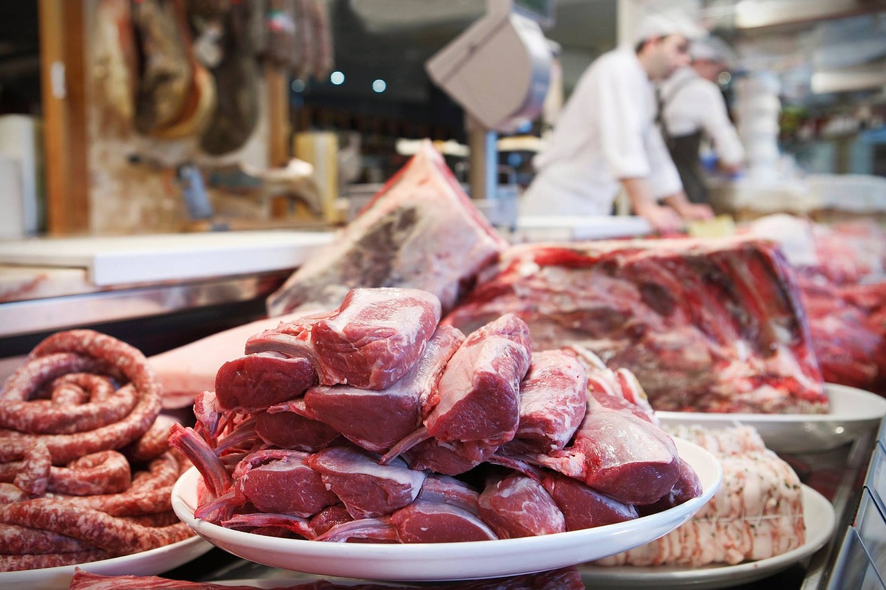 Image - meat raw sausage
