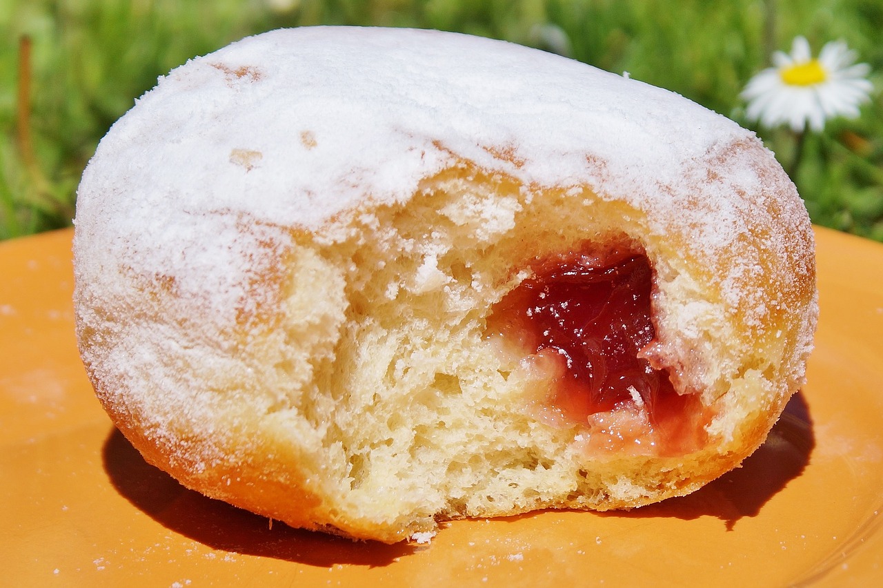 Image - donut berlin carnival sugar food