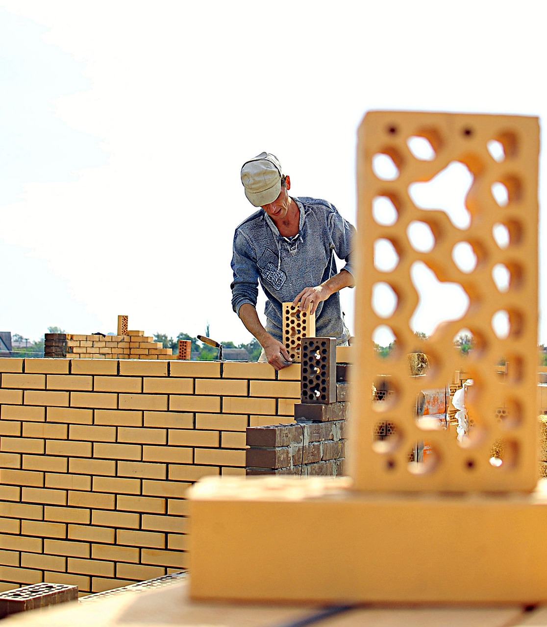 Image - mason brick work construction