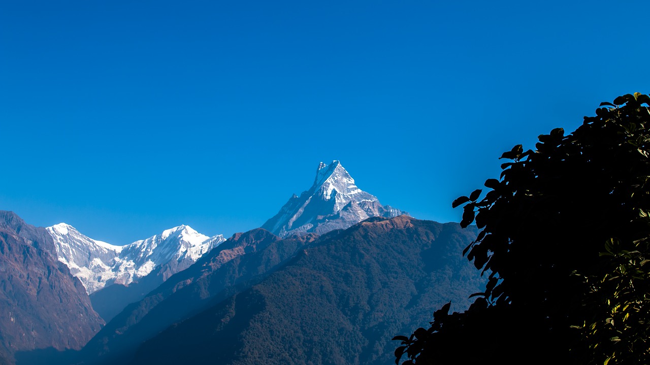 Image - fishtail mountain himalayas nepal