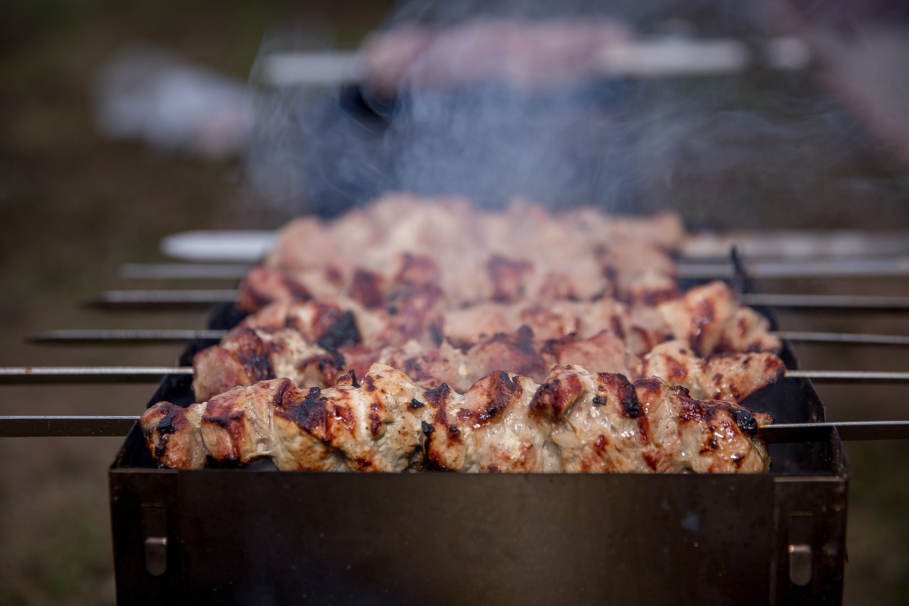 Image - shish kebab meat food mangal bbq