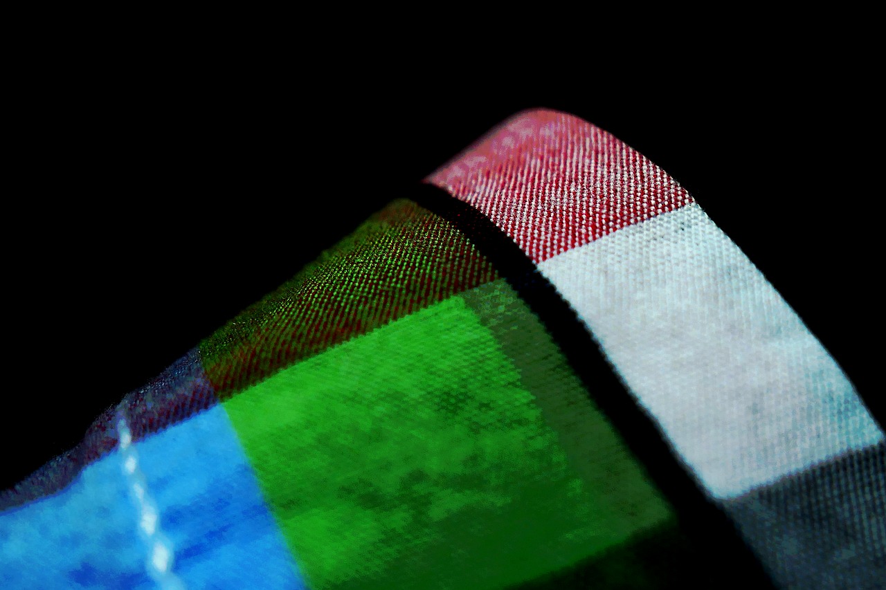 Image - fabric diamonds plaid fabric
