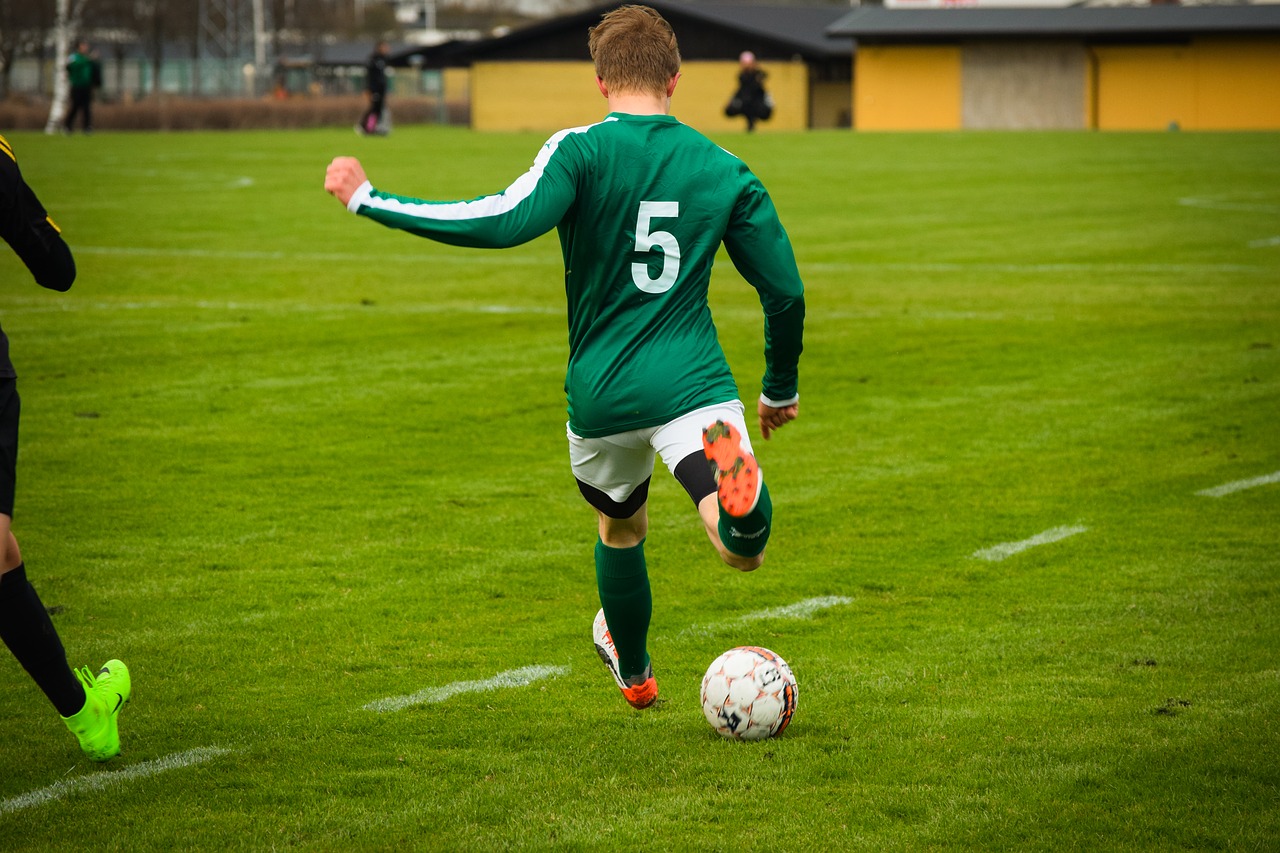 Image - football shots football match grass
