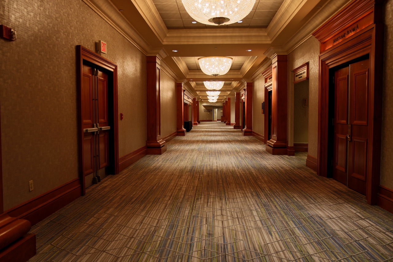 Image - hotel corridor conference