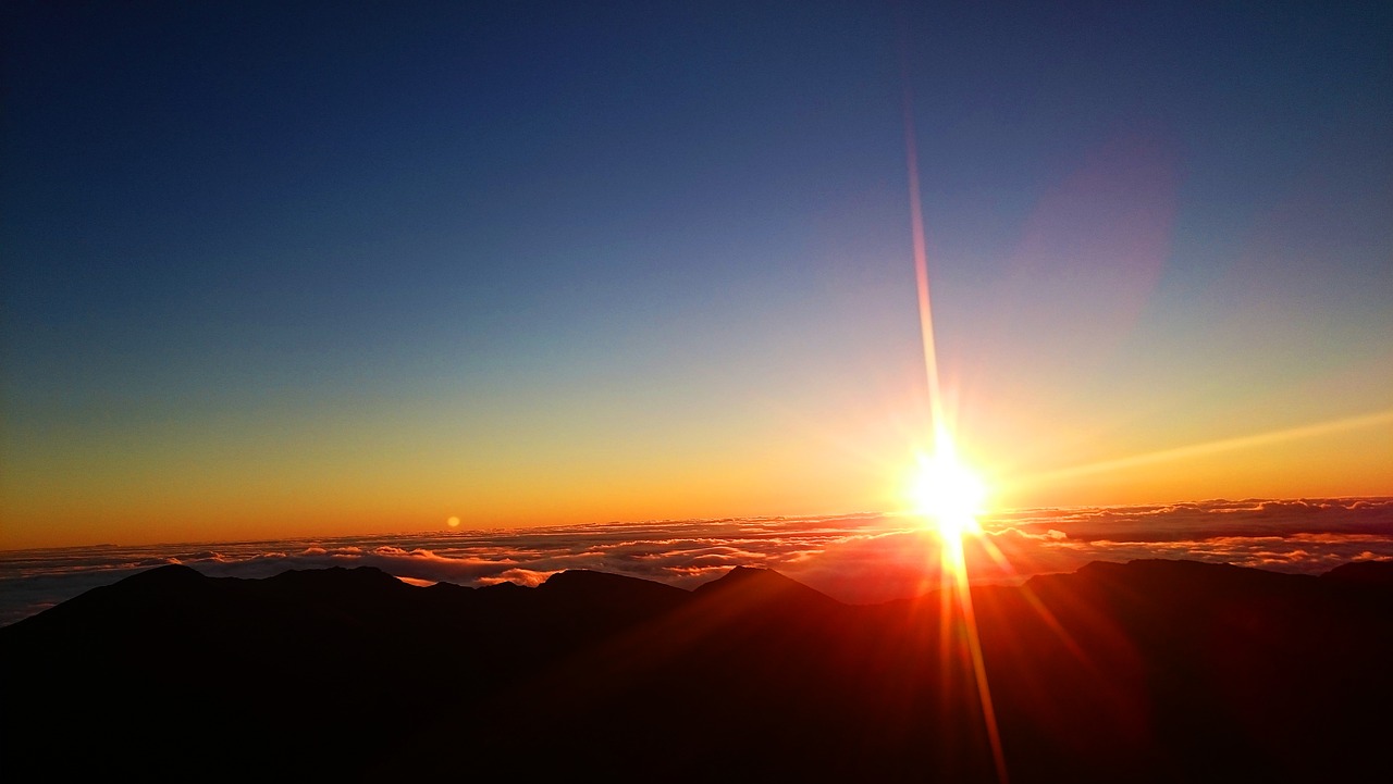 Image - sunrise haleakala hawaii maui