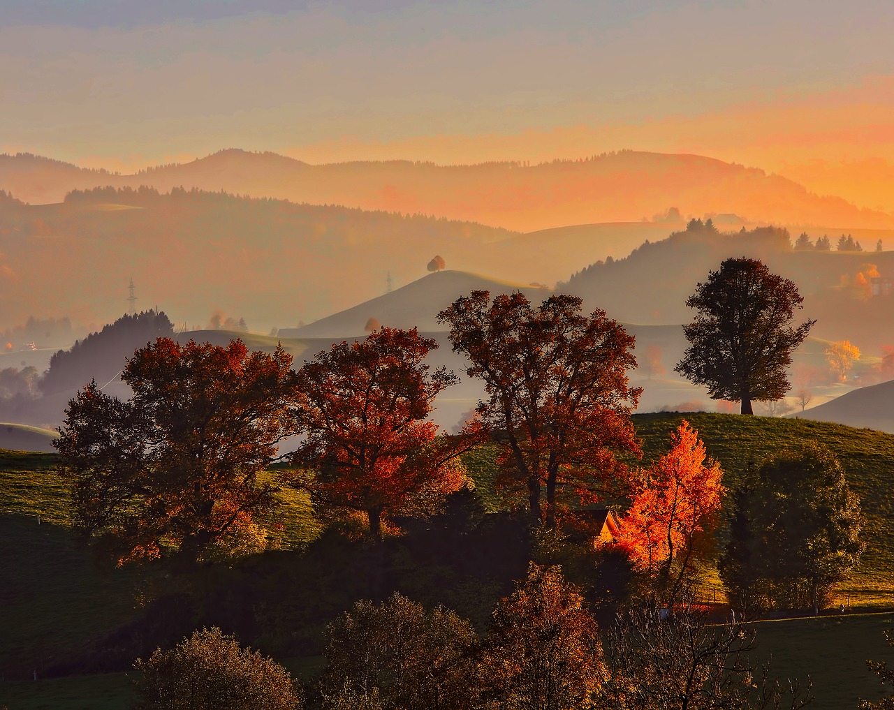 Image - switzerland landscape mountains