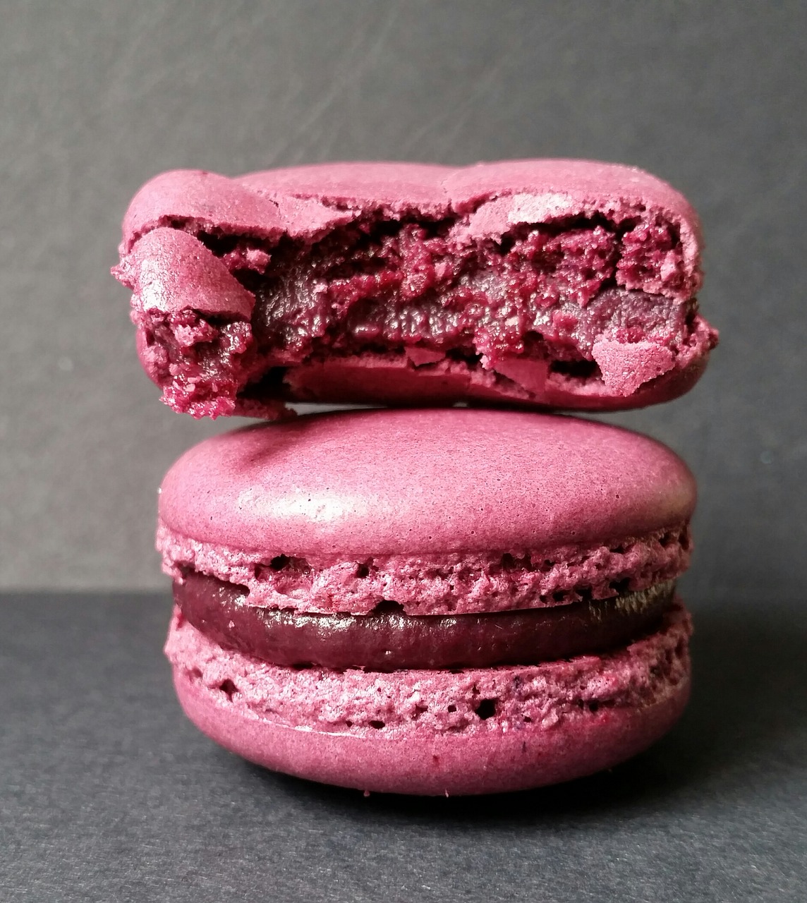 Image - macaroon cake biscuits pink