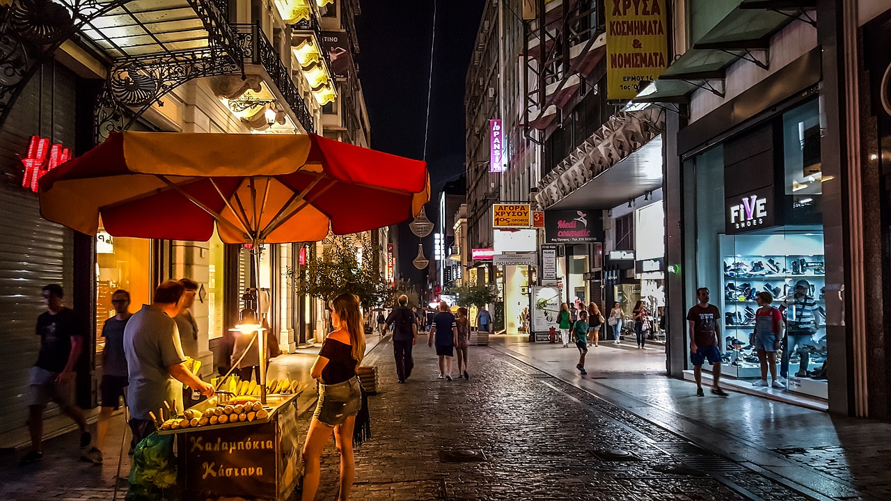 Image - athens greece greek souvenir shop