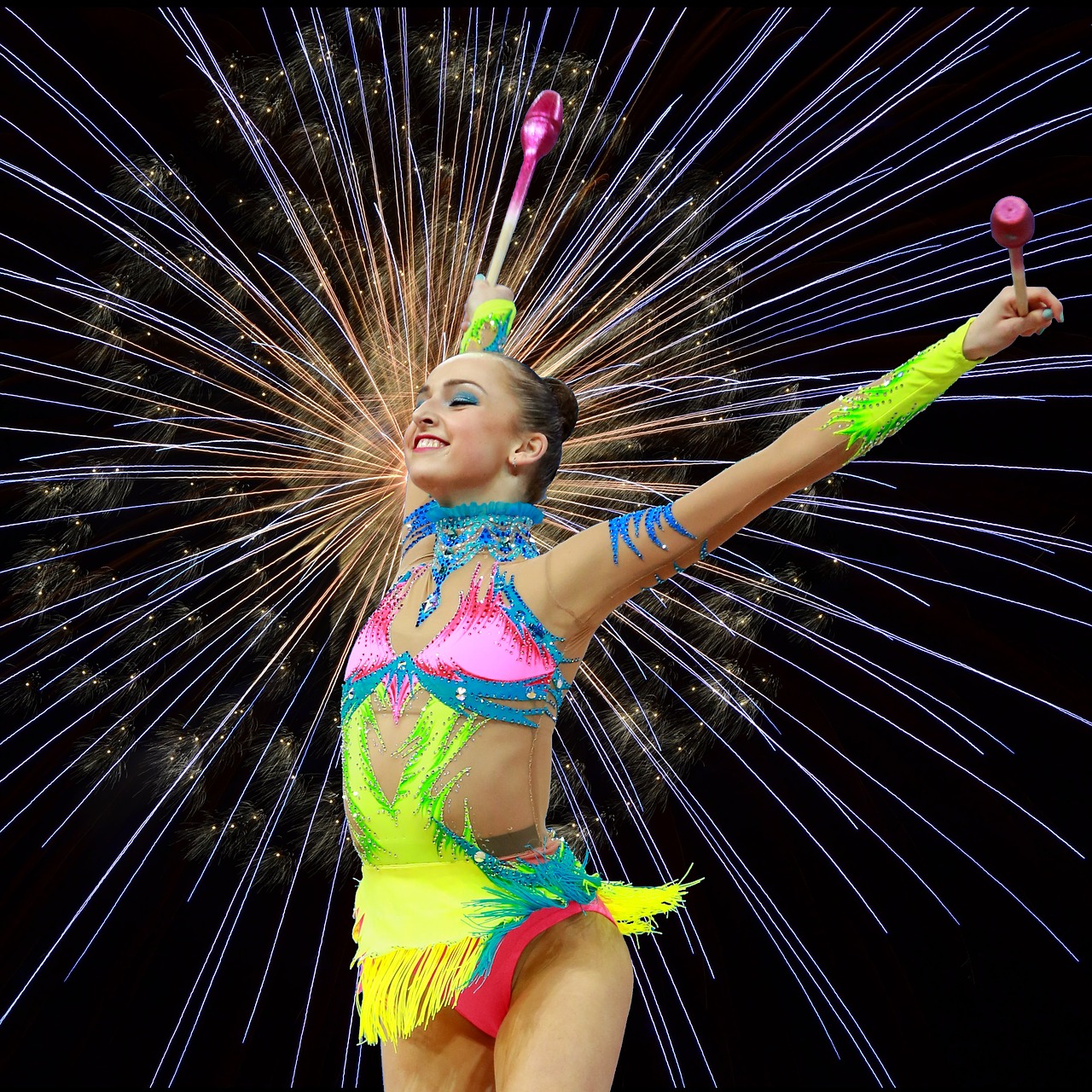 Image - gymnastics rhythmic gymnastics