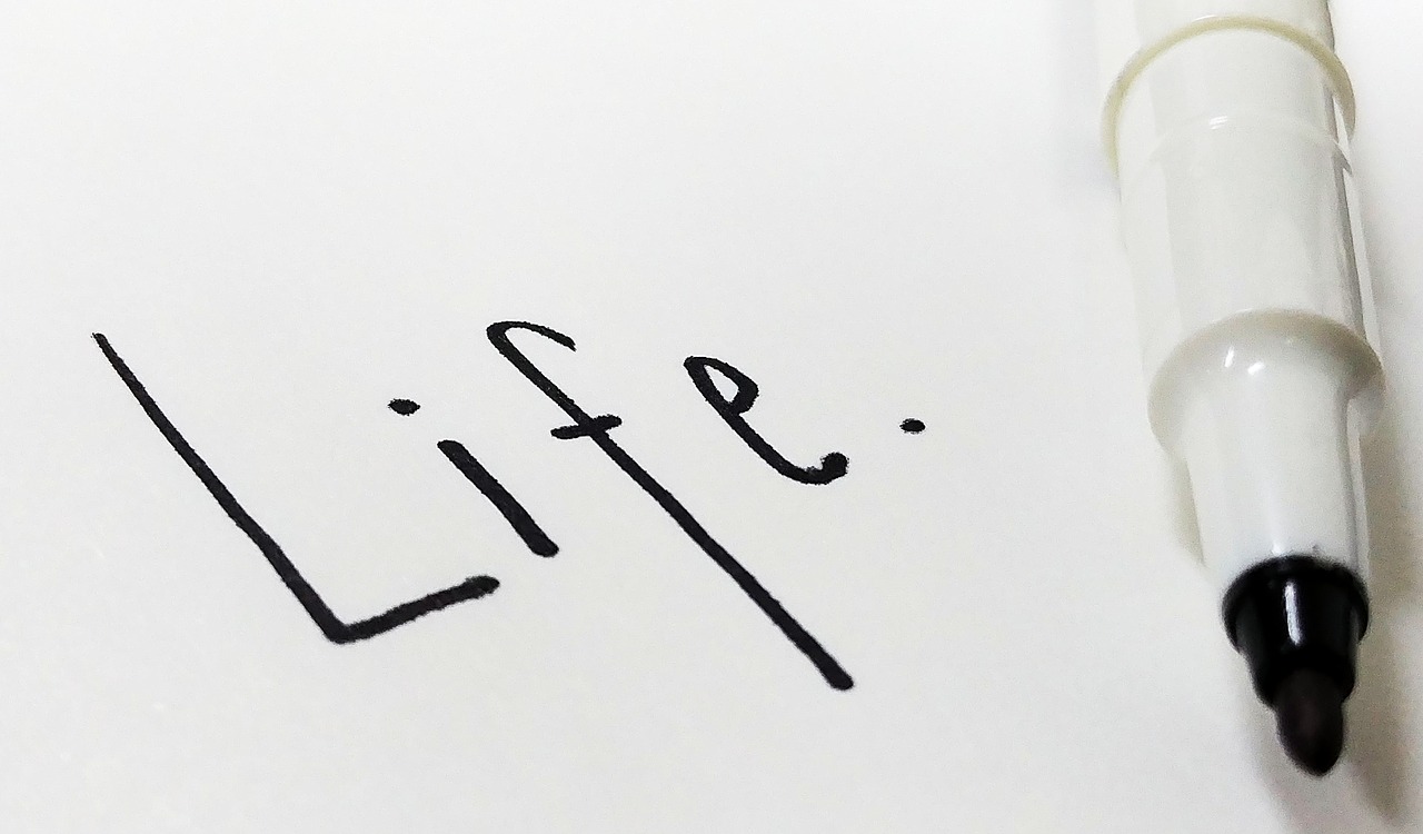 Image - life letter pen note paper