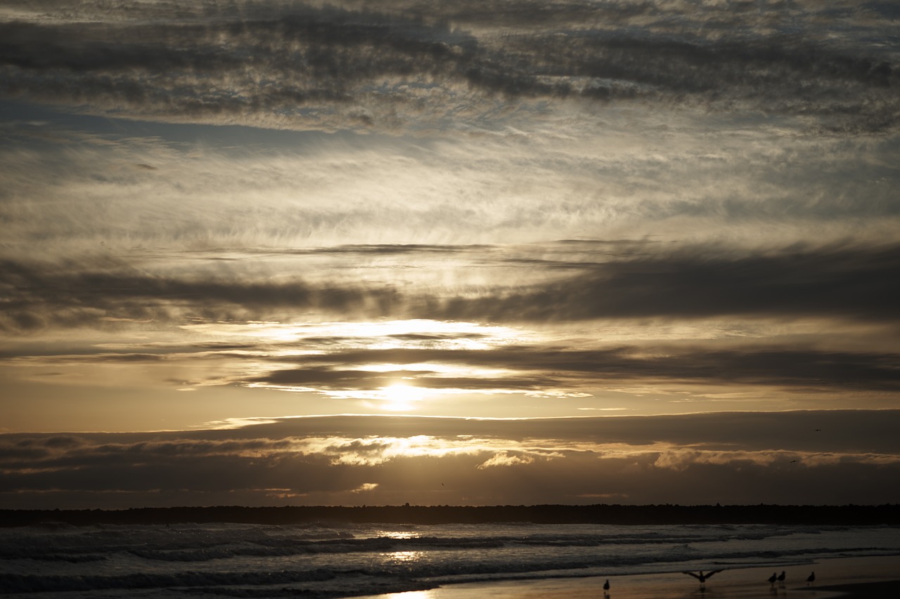 Image - sunset south beach newport beach