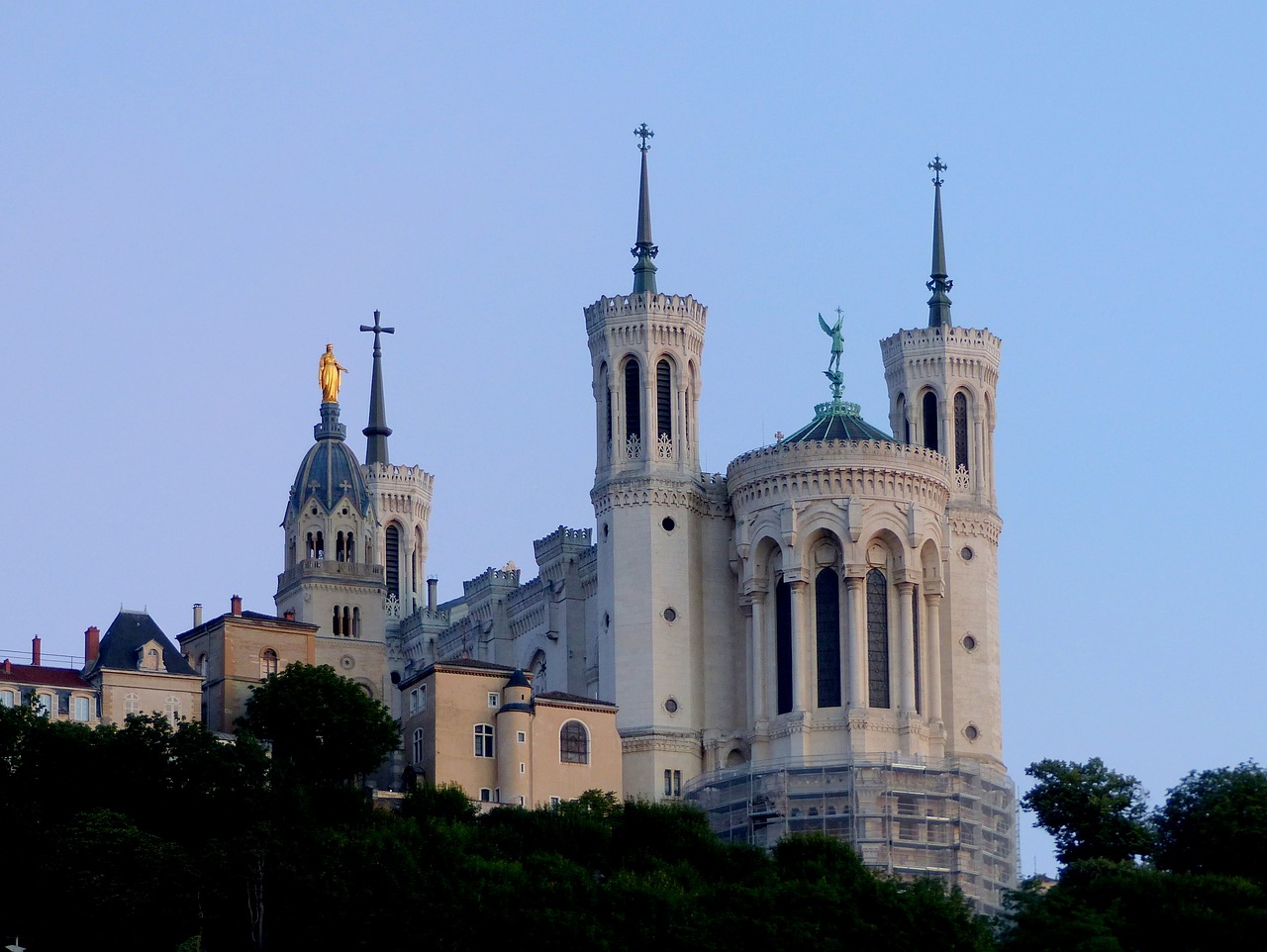 Image - basilica fourviere lyon monument