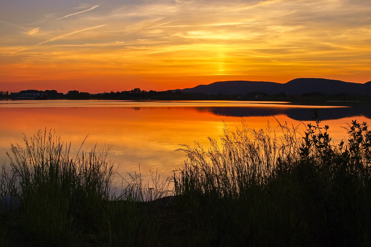 Image - gravel pond pond water lake