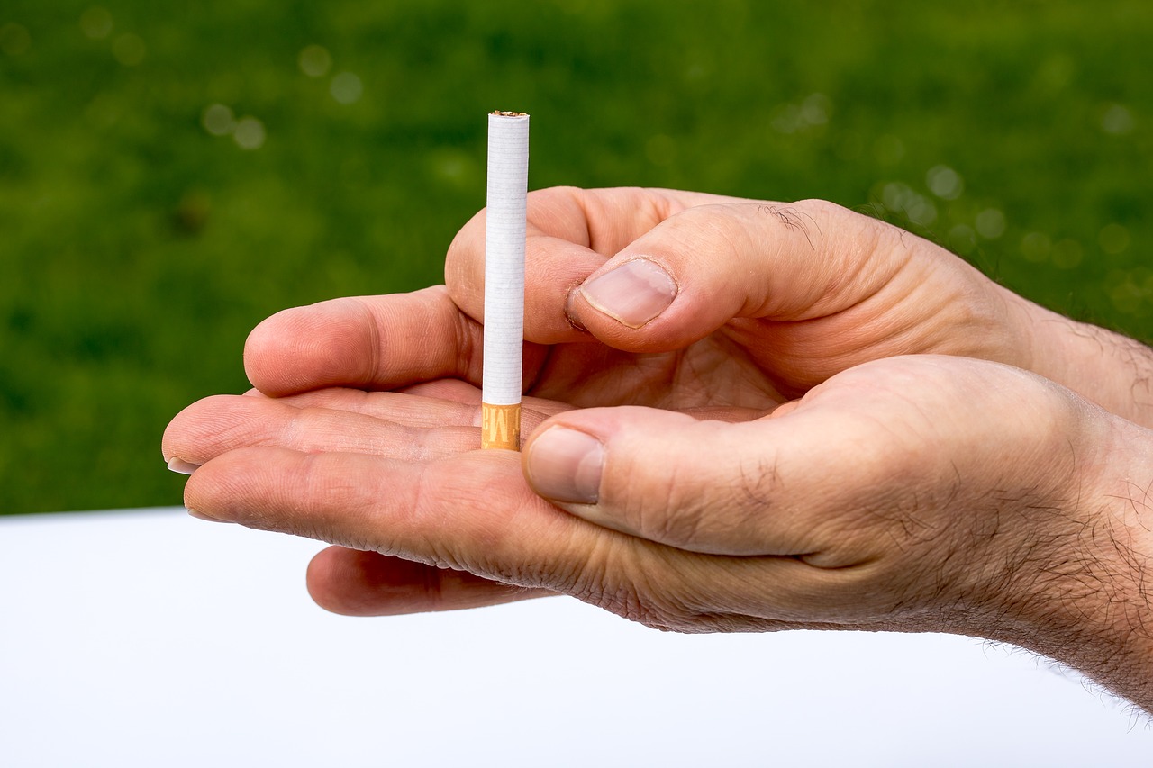 Image - cigarette non smoking hands