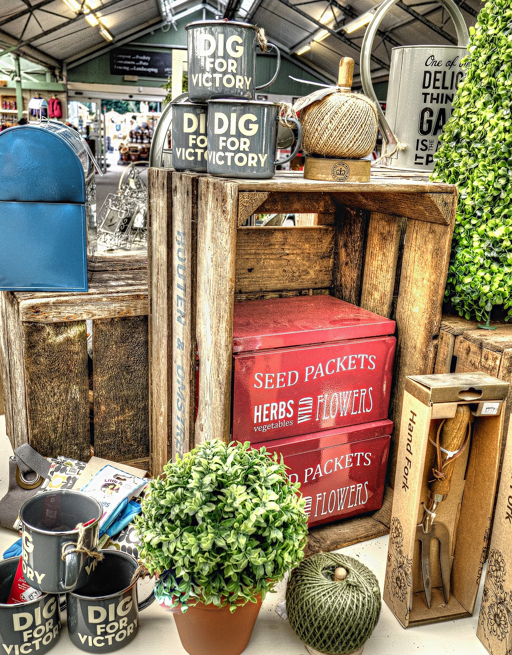 Image - market stall dig for victory display
