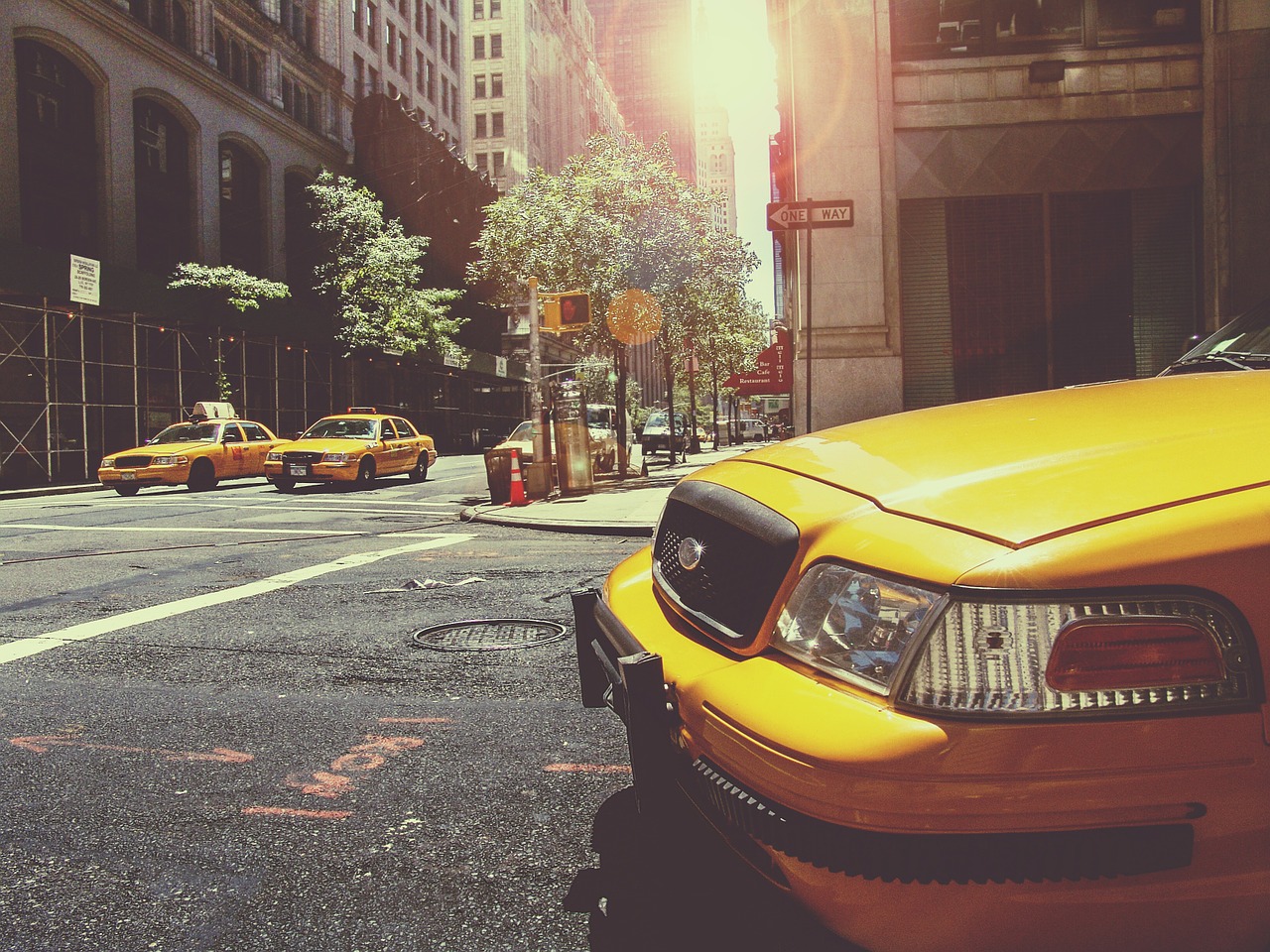 Image - taxi cab taxicab taxi cab new york