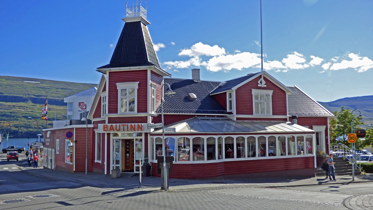 Image - akureyri iceland city building