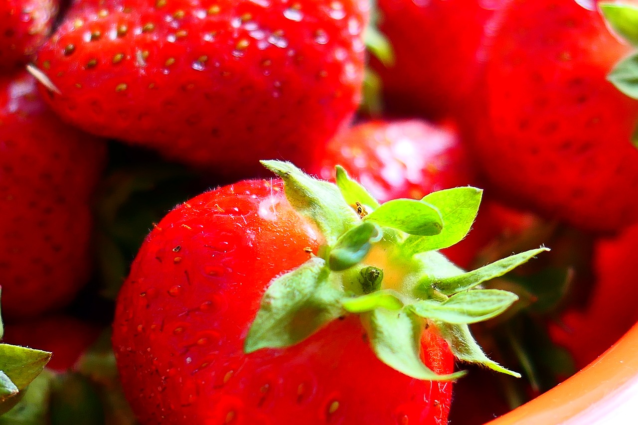 Image - strawberry fruit fruits sweet