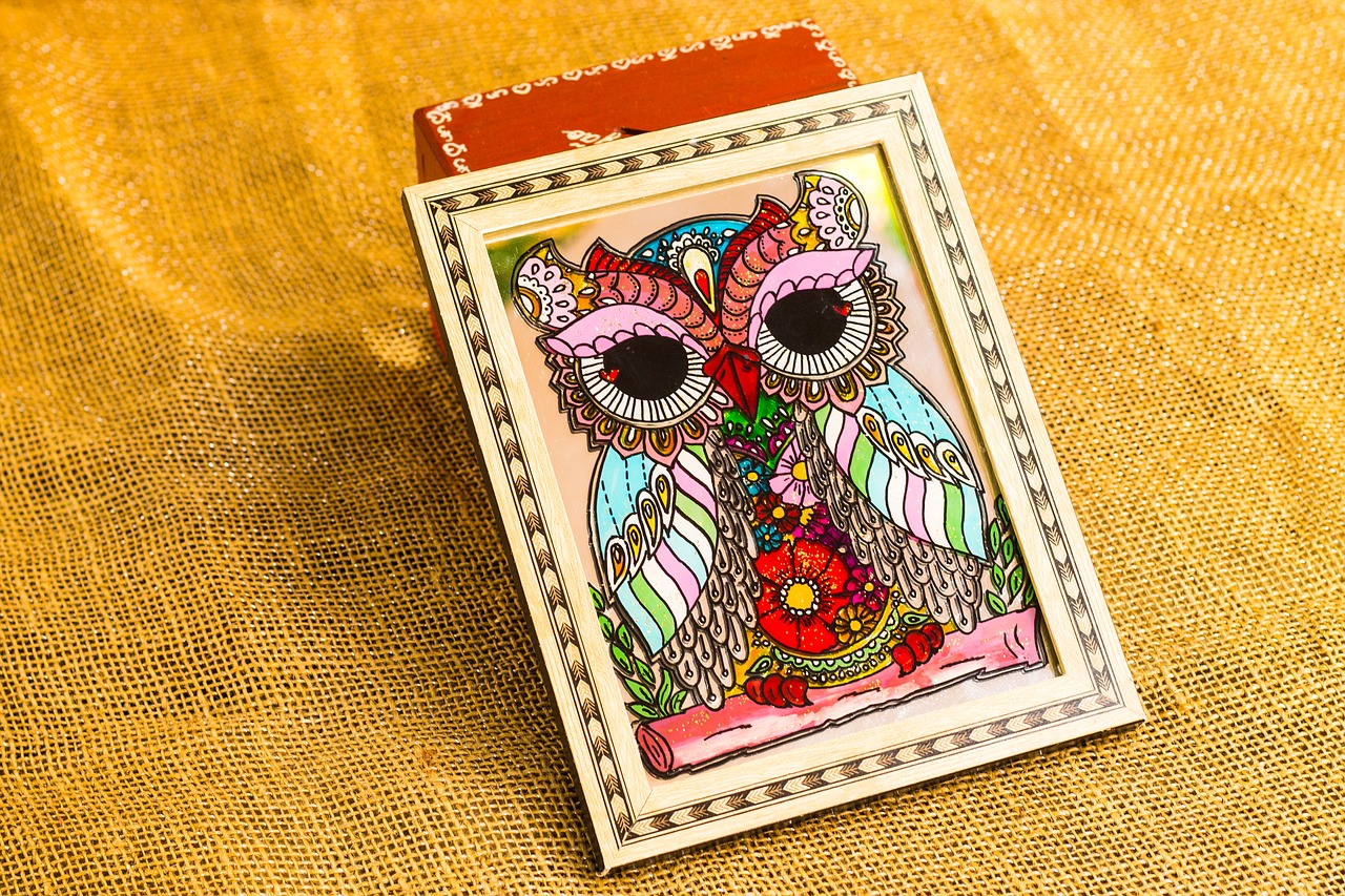 Image - owl frame crafts